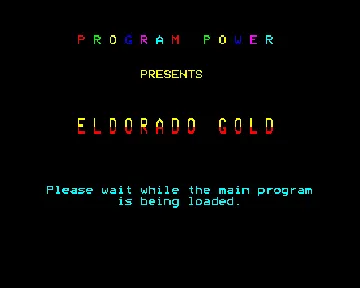 Eldorado Gold (1982)(Program Power)[ELDOR] screen shot title